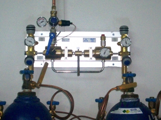 Autochange(Otomatik)Tüp Manifoldu, Otomatik Tüp Manifoldu, otomatik basınç düşürme istasyonu, oksijen tesisatı