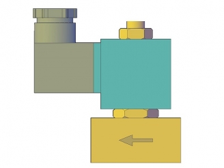 Selenoid Vana, Normalde Açık Selenoid Vana, Gaz Selenoid Vanası, 24V Selenoid Vana, Pirinç Selenoid Vana